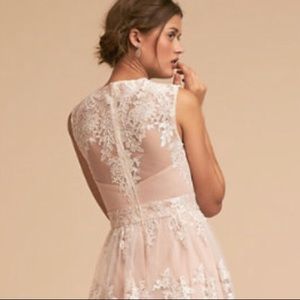 BHLDN Malcolm Tulle Illusion Lace Wedding Dress